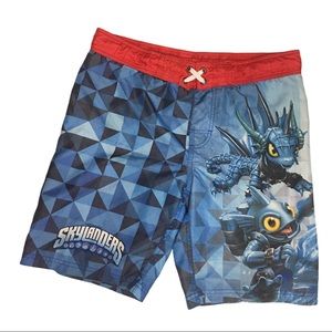 Skylanders Boy's Size Medium Graphic Swim Trunks